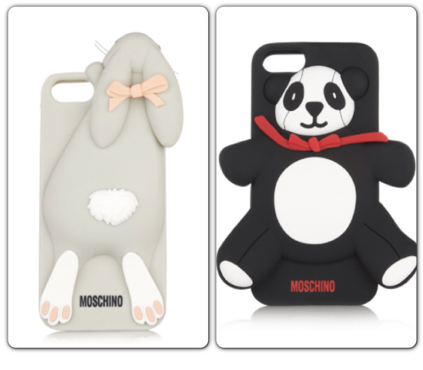 чехлы Moschino зайка и панда!на 5 айфон под заказ!!!! по 3500!