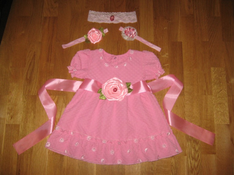 Новое дыхание платья доченьки.