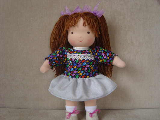 Куколка с гардеробом