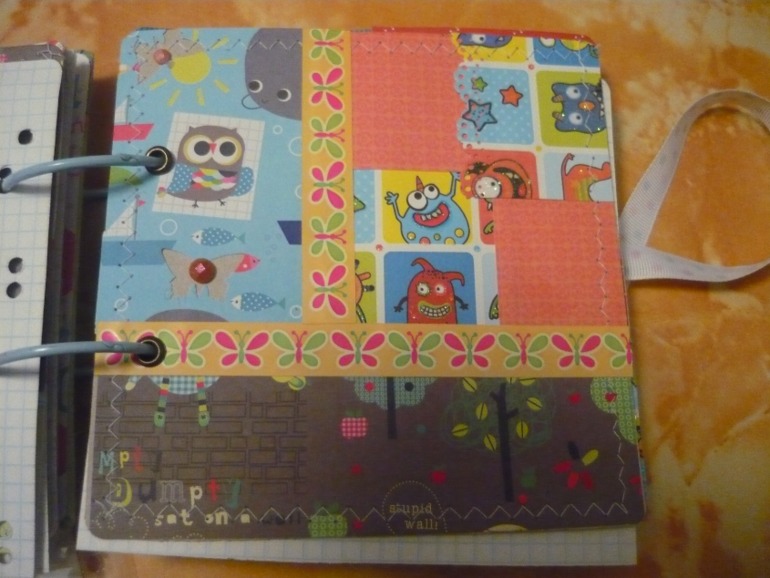 Мини альбомчик , сделанный с племяшем)