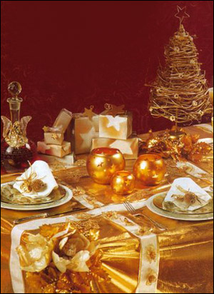 Новогодняя сервировка