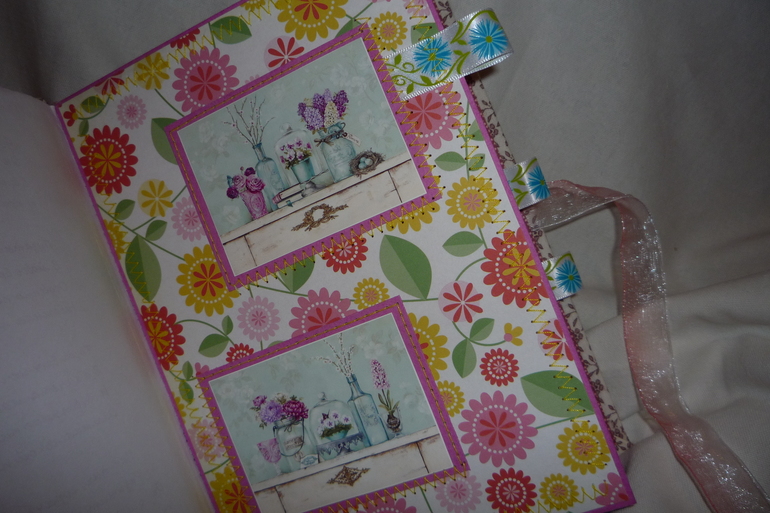 Цветочный кулинарный блокнот.