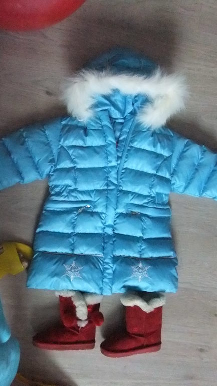 Продам- зим. пальто д/д, на 2 годика, 1800р.