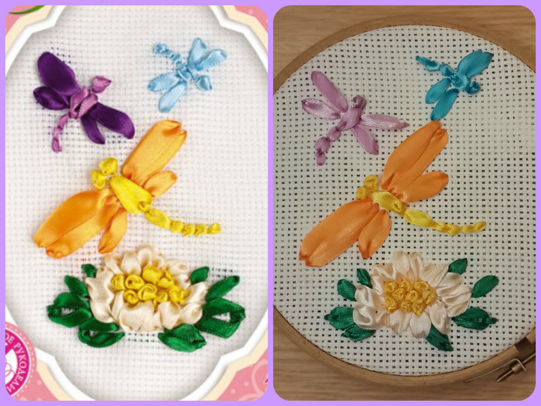 Первый блин лентами :)