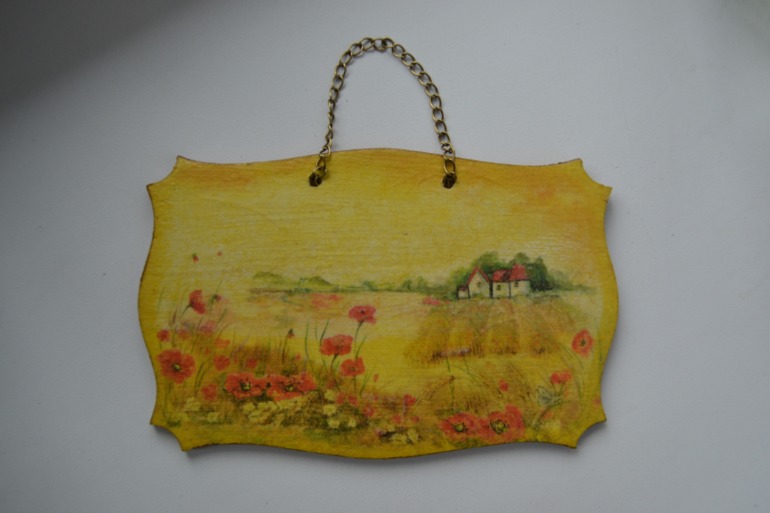 А вот, что получилось. надекупажила...