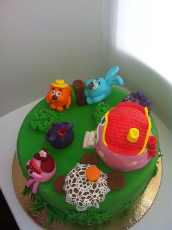 Смешарики мои первые :)