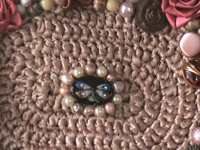 Сумочка из лент....