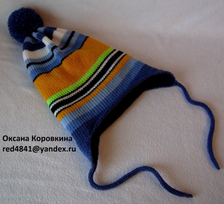 ещё одна шапа сыну