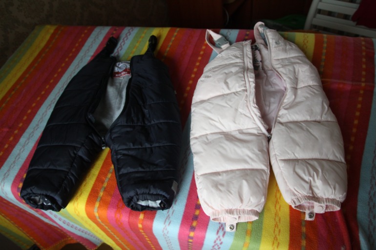 Полукомбинезоны KANZ 74 см ЗИМА Пуховые