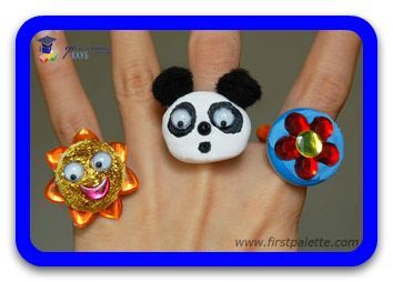 Кольца и браслеты из … пуговиц.