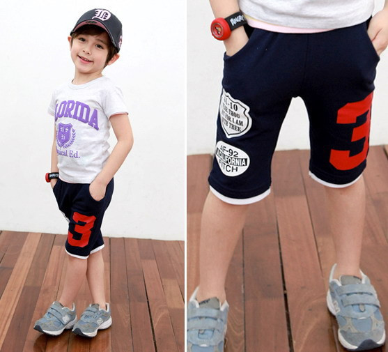 Шорты Цифра 3 ТЕМНО-СИНИЕ -- 200 руб