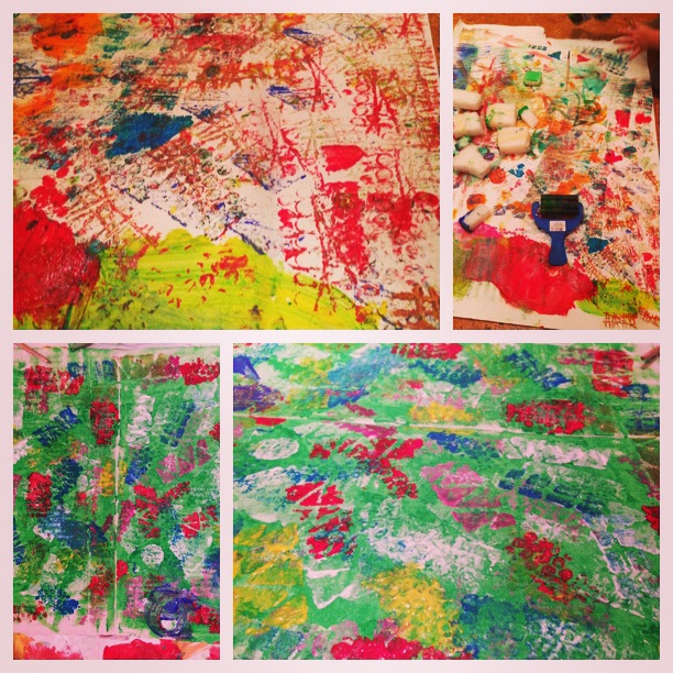 Заготовочка для елки + самодельные штампы