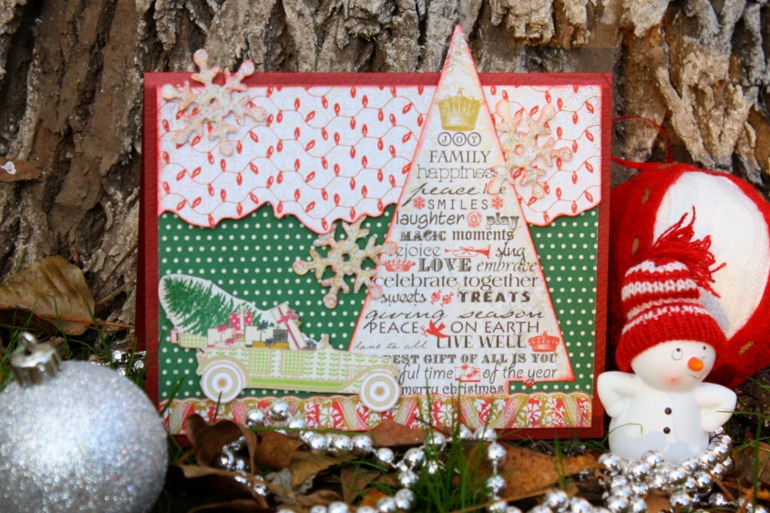 Новогодняя открыточка и тэг