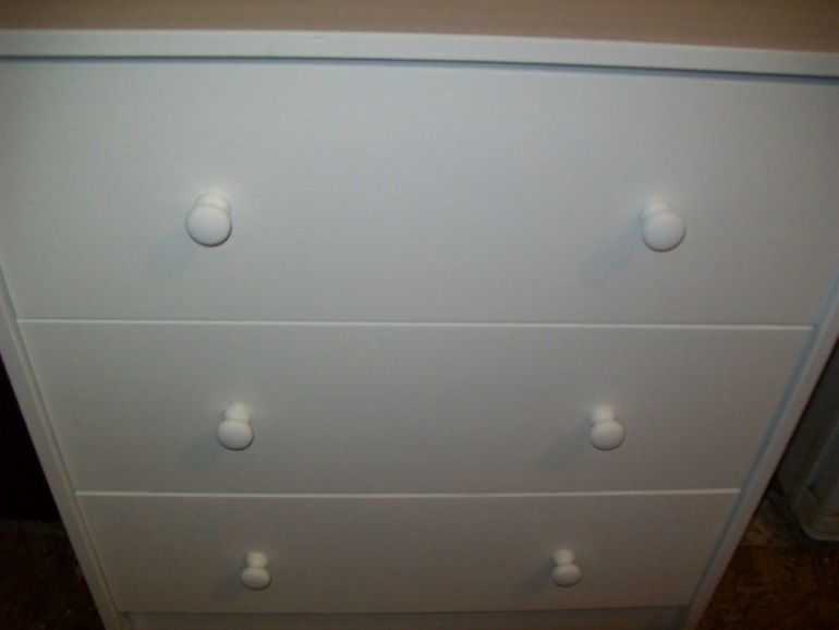 РАСТ Комод ( покрасила в белый)