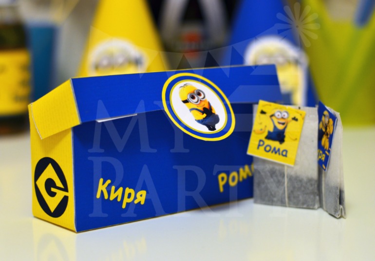 Оформление в стиле Despicable Me (Гадкий Я, Минионы)