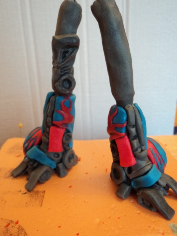 мк Оптимус Прайм, лепка