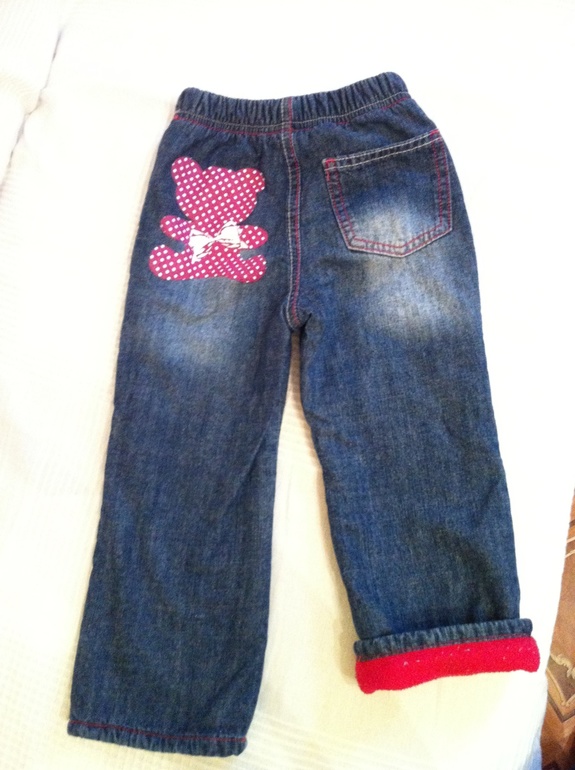 джинсы - флис  gloria 92 размер, 250 р