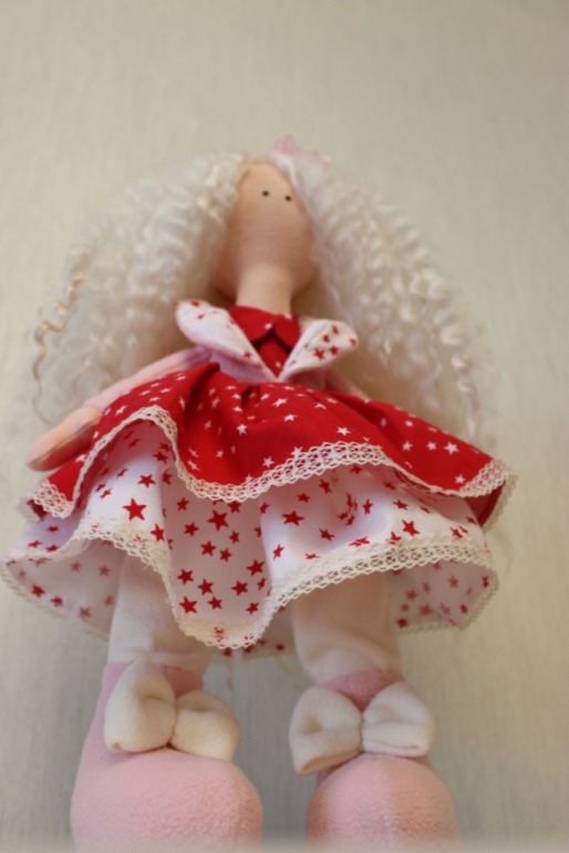 Текстильная кукла ручной работы