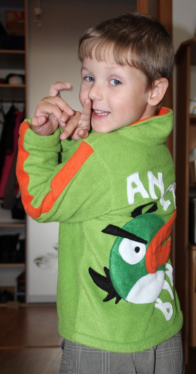 Angry Birds кофтейка