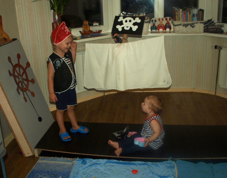 Пиратский корабль