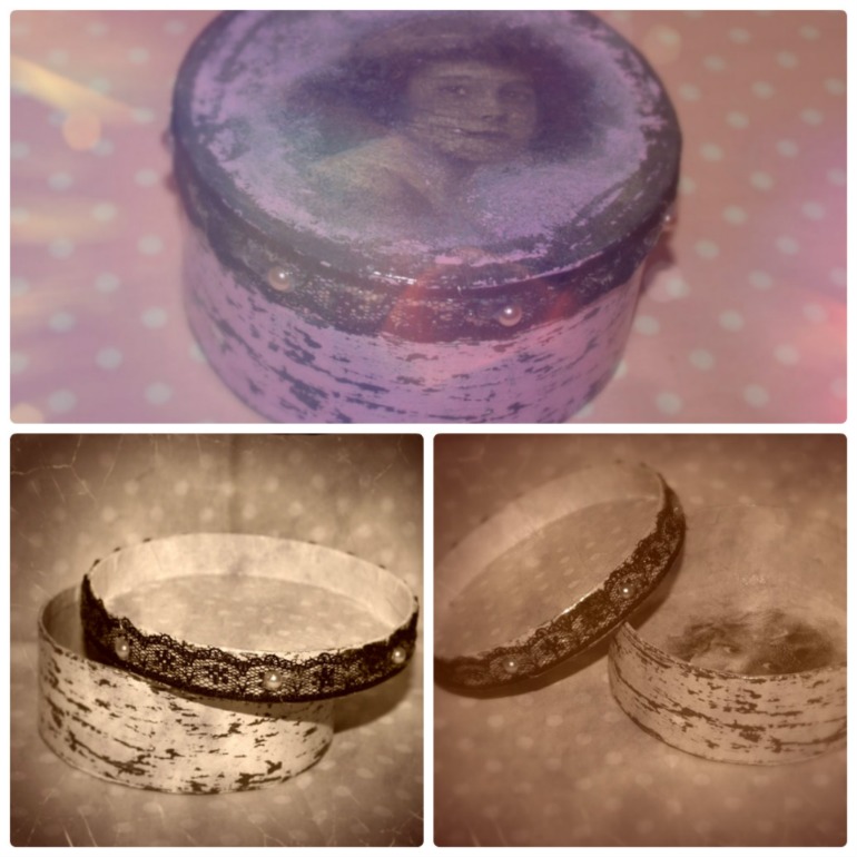 Винтажная коробка