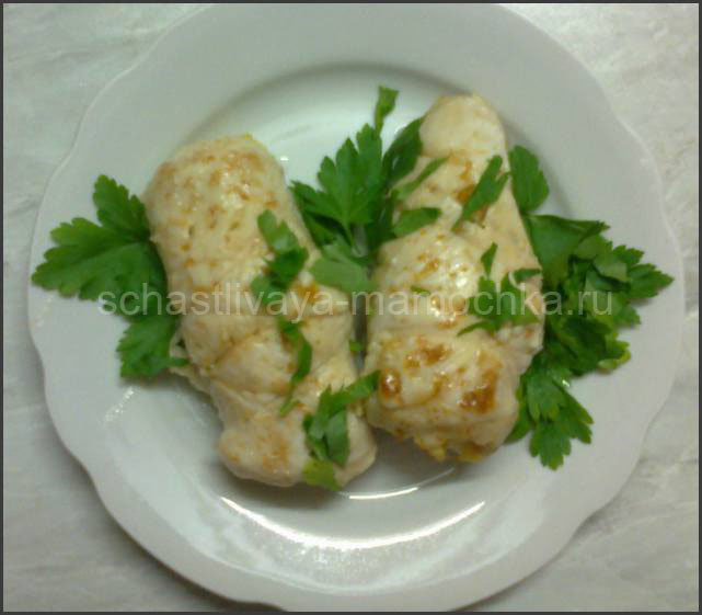 Куриные рулетики