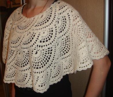 Пончо-накидка (закончила)