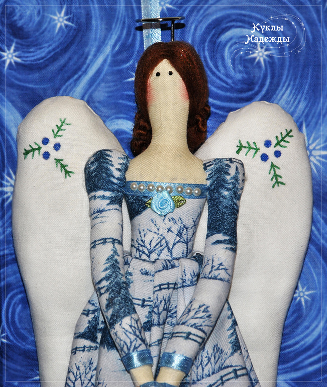 Зимний ангел.