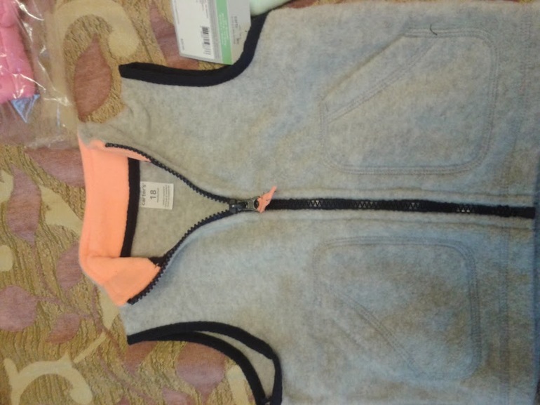 Наша посылочка с вещичками... Много красоты!