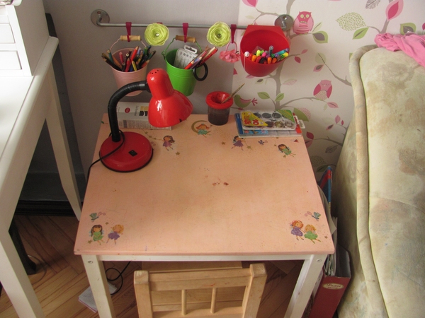 Рабочее место ребенка