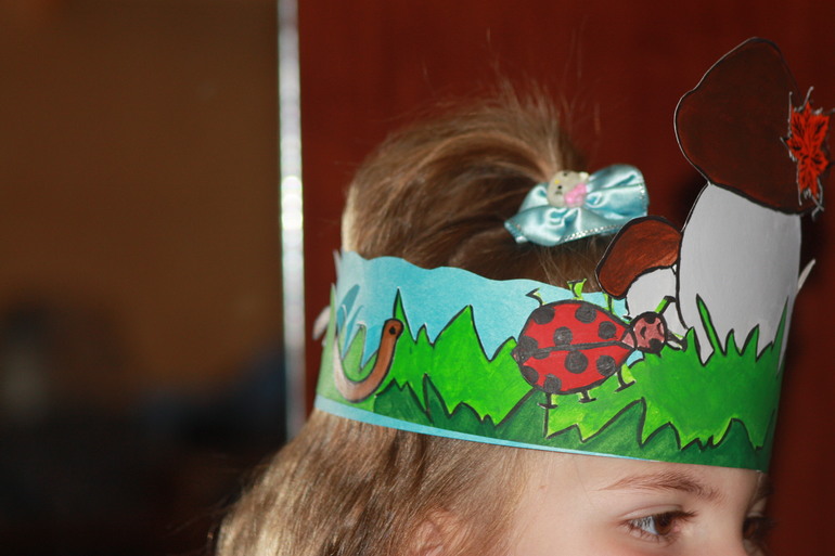 3D повязка с грибоком..