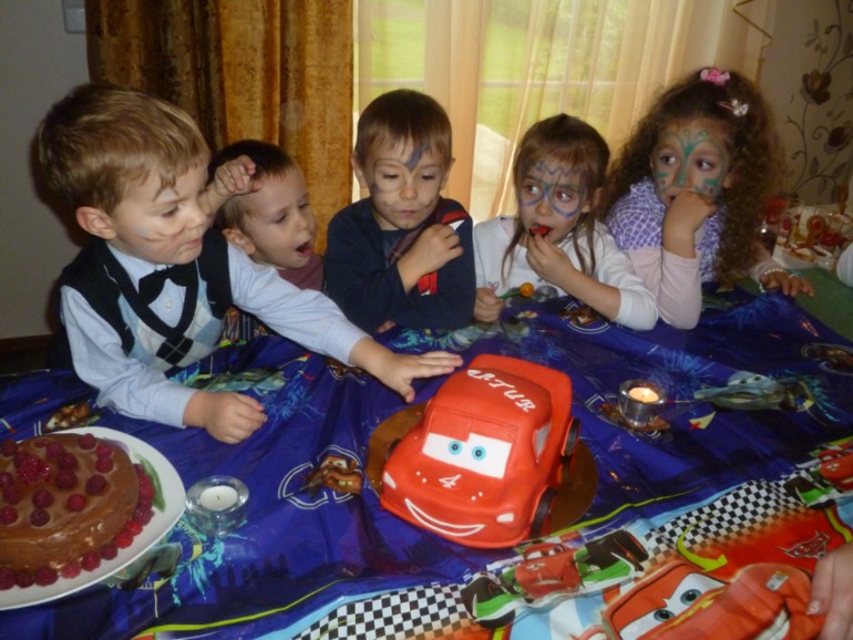 Сынуле в день рождения.