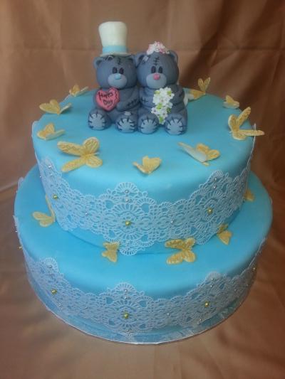 1-ый Свадебный торт!