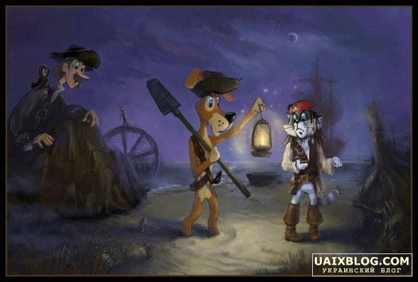 Герои мультфильмов в необычных ролях