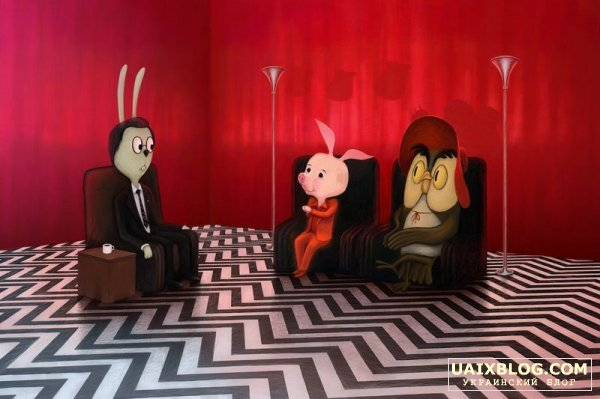 Герои мультфильмов в необычных ролях