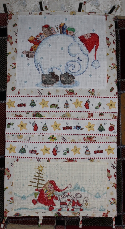 Новогодний адвент календарь.