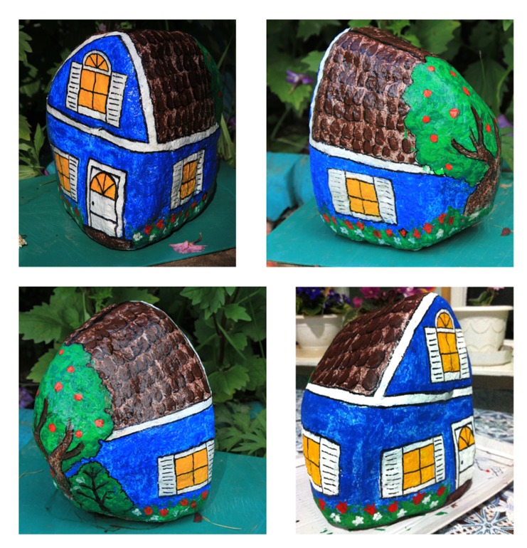 Расписные камушки