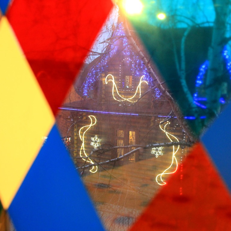 Усадьба Деда Мороза в Москве.