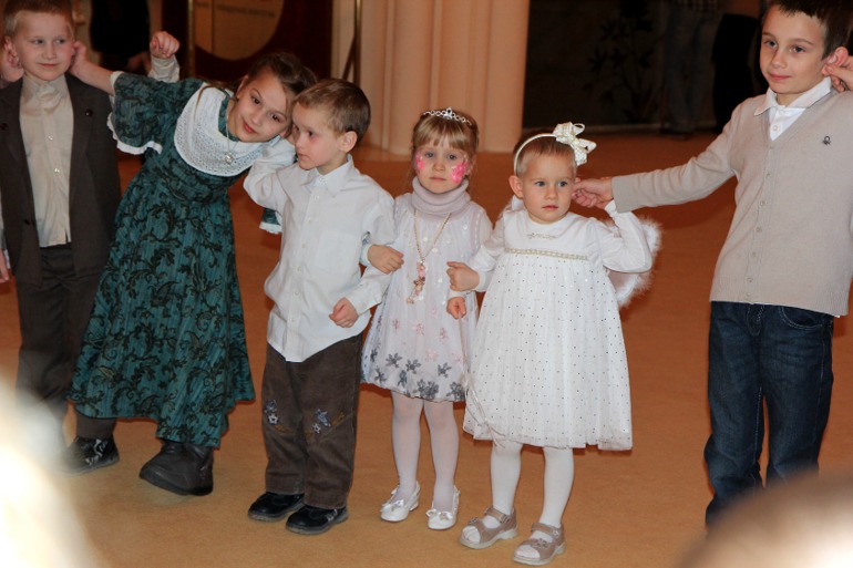 Елка в Храме Христа Спасителя.