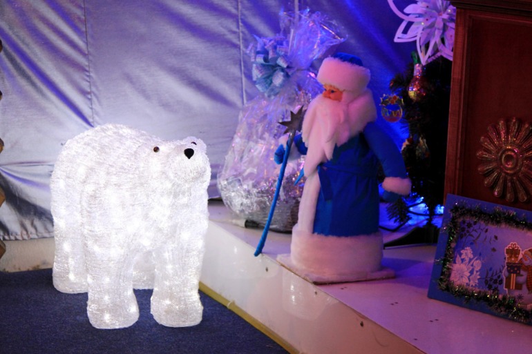 Усадьба Деда Мороза в Москве.