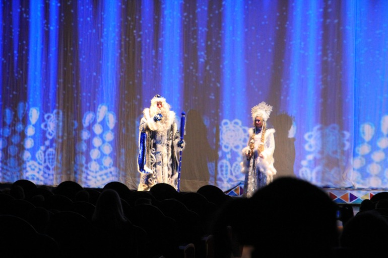 Елка в Храме Христа Спасителя.