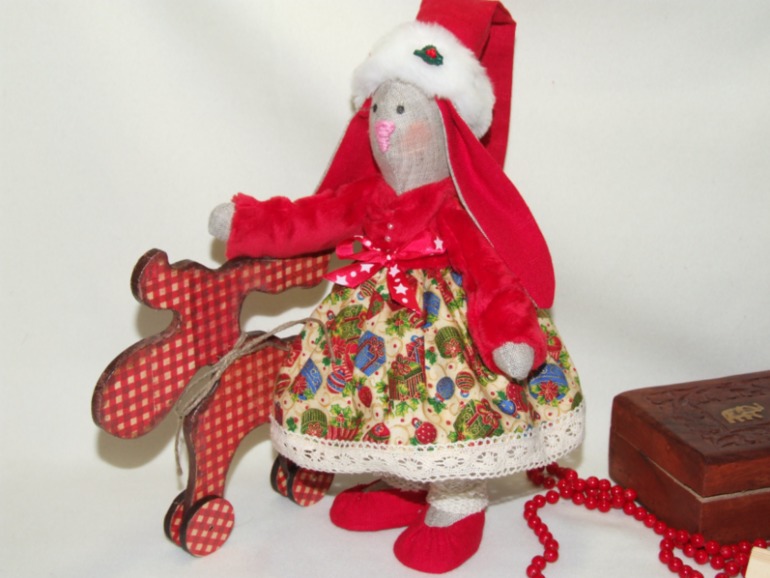 Новогодний заяц)