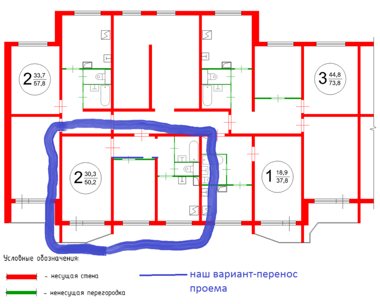 Технический дизайн-проект квартиры в подарок