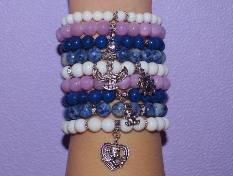 Браслеты ручной работы из полудрагоценных камней. Браслеты есть в наличии и под заказ!!!