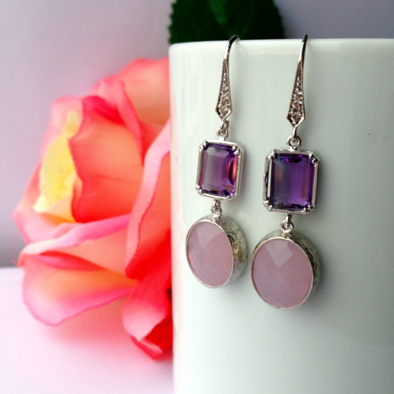 Мои новинки - серёжки для себя и в подарок.