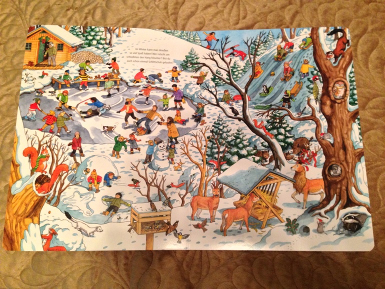 Новогодний Wimmelbuch