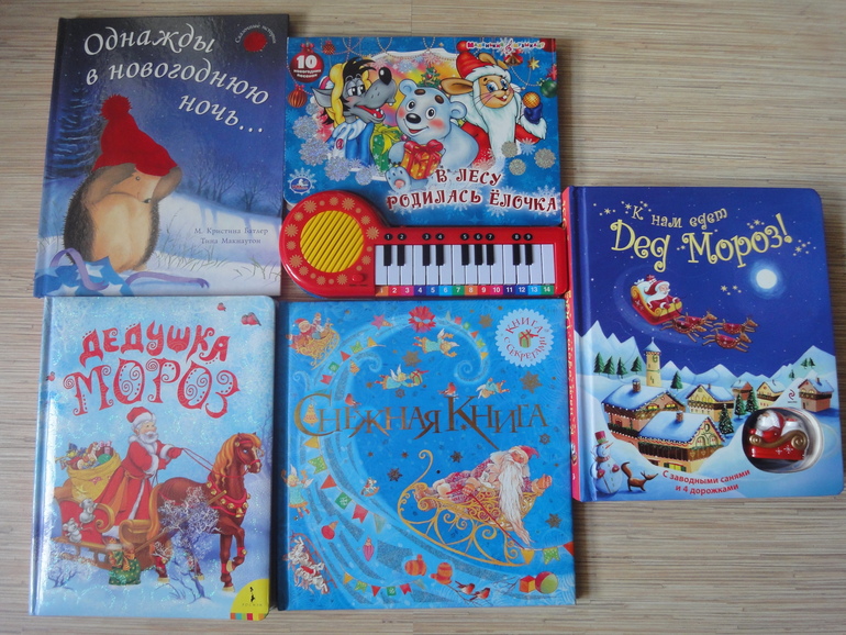 Наши зимне-новогодние книги