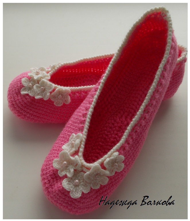 и опять тапочки-балетки