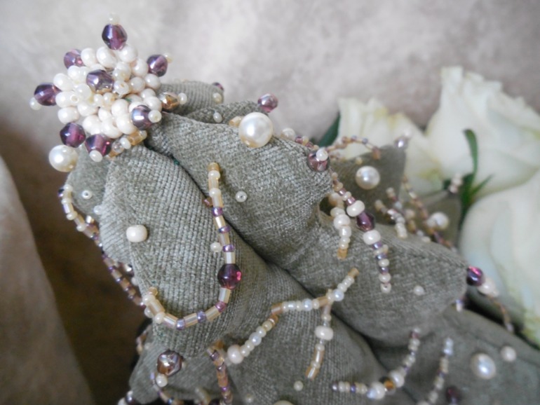 Винтажная новогодняя ёлочка.