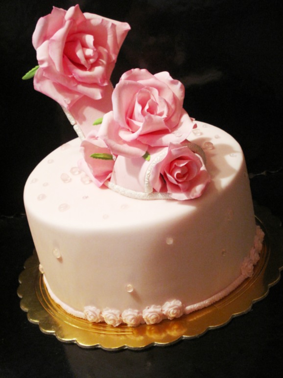 Туфля в розовом))))